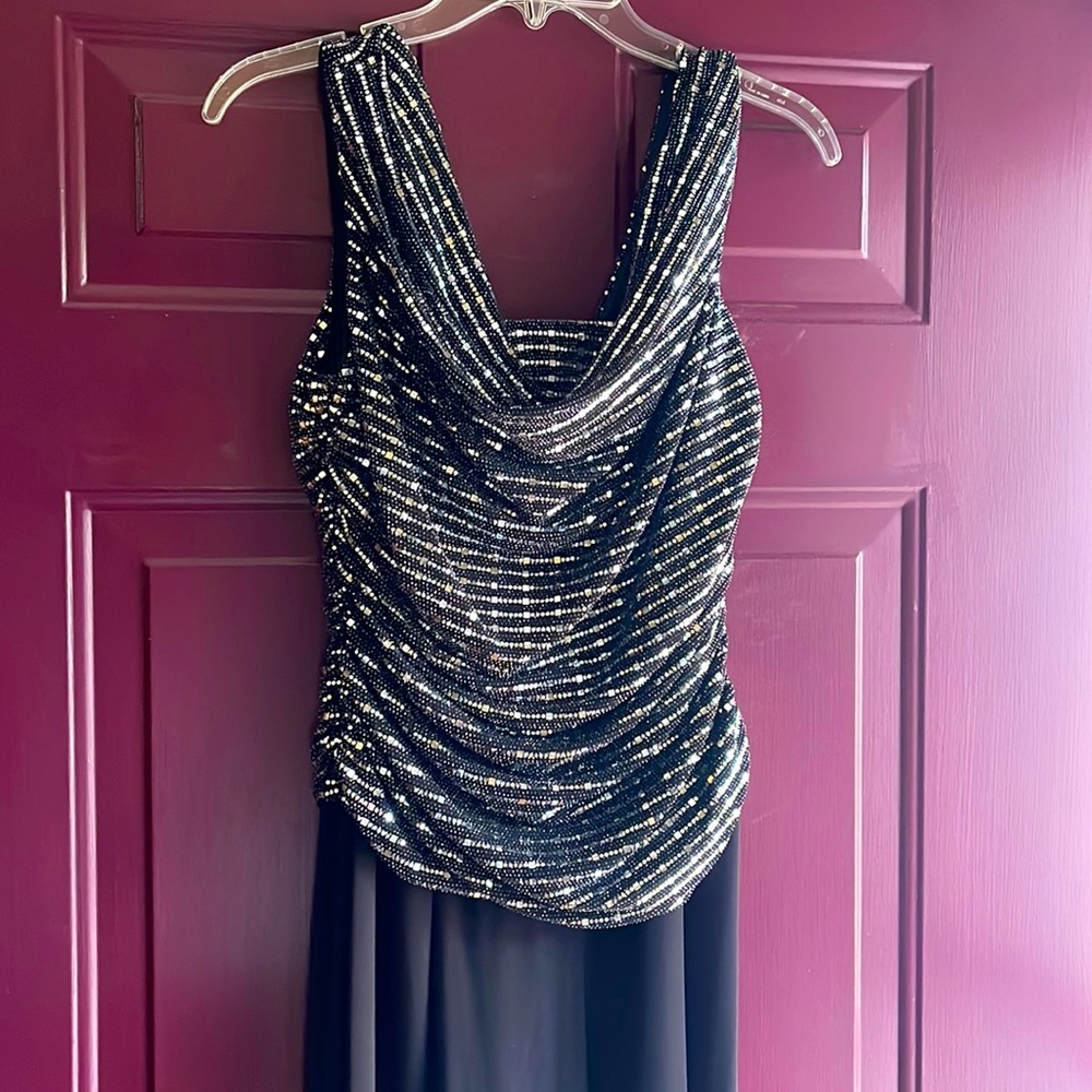 Black R&M Richards Size 8 Jumpsuit